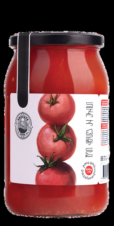 Լոլիկը իր հյութի մեջ